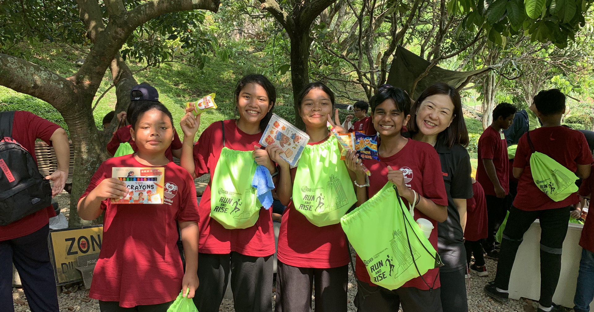 Visit to Kebun Bangsar on 24 March 2026 with children from Hiichikok Foundation sponsored by Lovns Cafe
